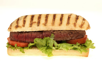Steak Ciabatta Bread Roll
