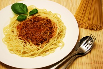 italienische Spaghetti