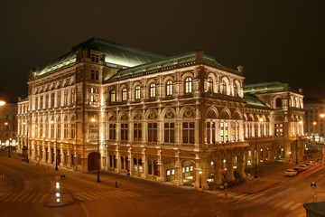 Fototapeta na wymiar Vienna opera