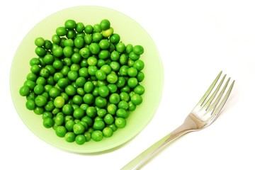 frische Erbsen