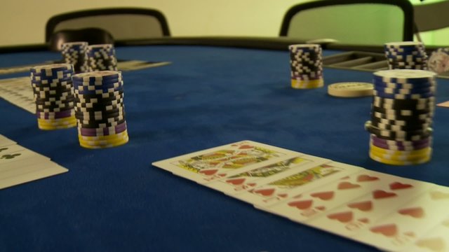 Casino - Karten und Coins