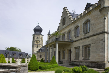 Fototapeta na wymiar Coburg Schloss Callenberg