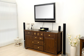 Tv in living room