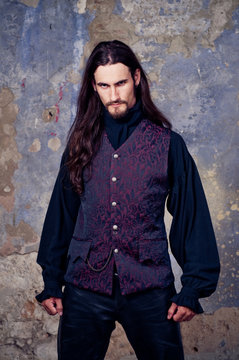 Goth man