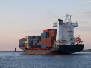 Container Cargo Ship