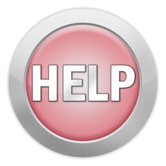 Light Colored Icon (Red) "Help"