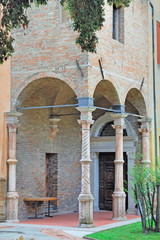 Italy Ravenna St Vitale church door