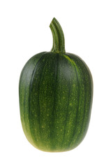 Zucchini isolated on white background