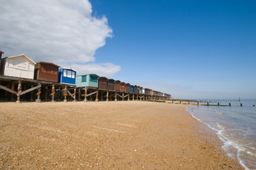 Beach Huts on Stilts