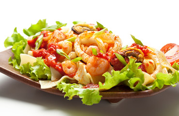 Noodles with Seafood