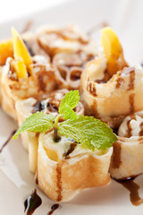 Sweet Fruit Sushi Roll