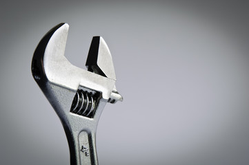 Spanner / Wrench on grey