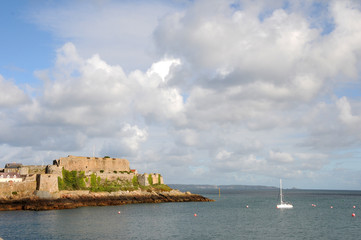 Fototapeta na wymiar Castle Cornet, St Peter Port, Guernsey