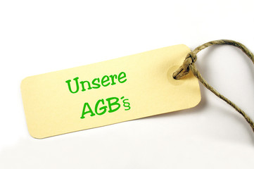 AGB´s Plakette