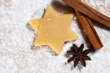 Stern mit Zimtstangen und Sternanis V3