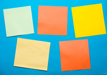 Sticker isolated on blue background