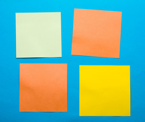 Sticker isolated on blue background