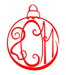 New Year's illustration