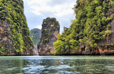 Fototapeta na wymiar Wyspa Phang Nga, Tajlandia