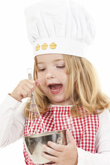 kleine Bäckerin