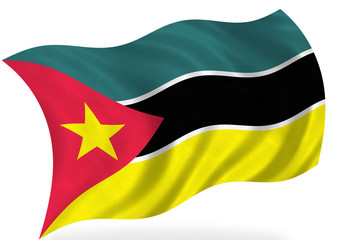 Mozambique  flag