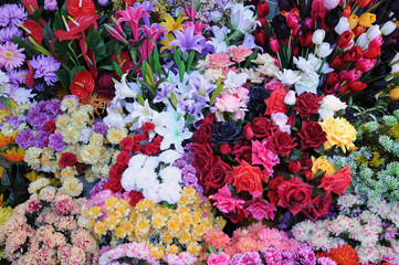 marché au fleurs de Porto au Portugal