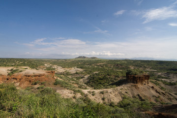 Fototapeta na wymiar Olduvai Gorge Africa