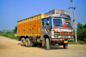 Truck in India