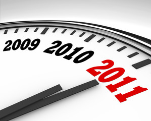 2011 Clock - Countdown to New Year