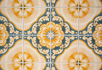 Ornamental old tiles