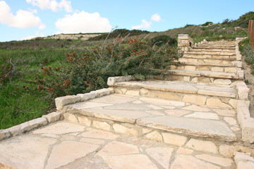 Stone stairs
