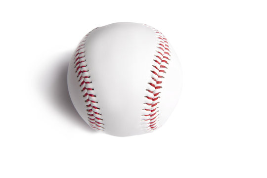 Baseball ball  isolated on white background .