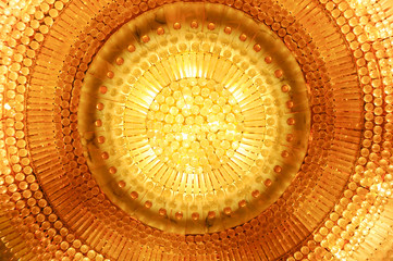 Crystal Chandelier Close-up