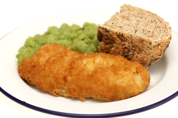 Fish and Mushy Peas