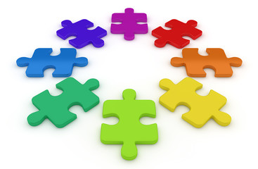 Obraz premium Puzzle 9