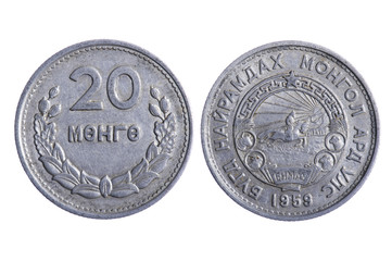 Mongolia coins