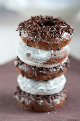 Stack of doughnuts