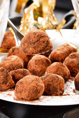 chocolate truffles