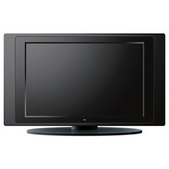 Modern LCD TV set