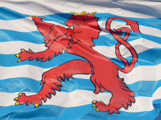 Luxemburg Schiffsflagge - Roude Leiw