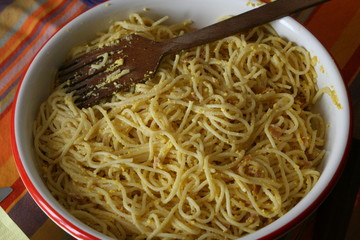 spaghetti alla carbonara casalinghi