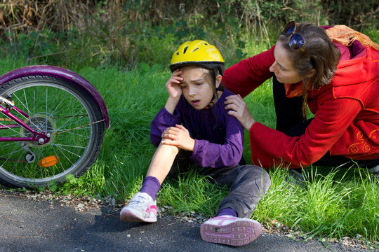tomber de v&eacute;lo