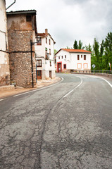 Fototapeta na wymiar Old town in Spain