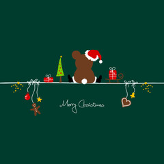 Christmas Teddy & Symbols