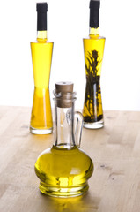 Olive oil bottles