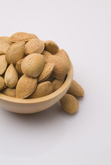 bowl of almonds
