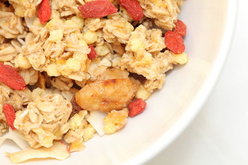 Muesli crujiente y goji