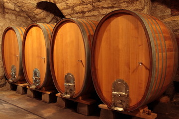 Barrique, Rotwein, Eichenfässer,  Weinfässer, Holzfässer