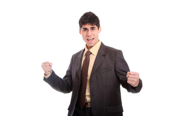 Handsome business man