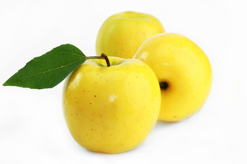 Яблоки жёлтые